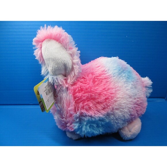 Squishable Cotton Candy Bunny Rabbit Plush Sewn Eyes Stuffed Animal 10" w/Tag - Picture 3 of 10